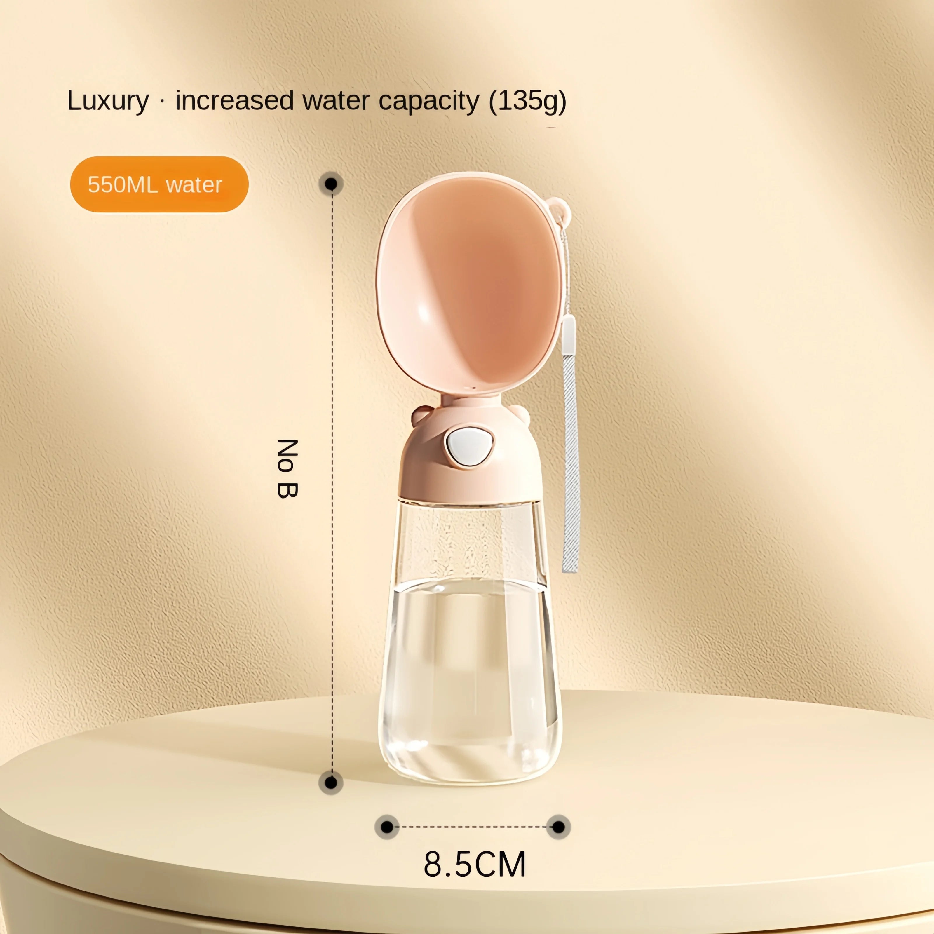 Leakproof Dog Water Bottle 550ml