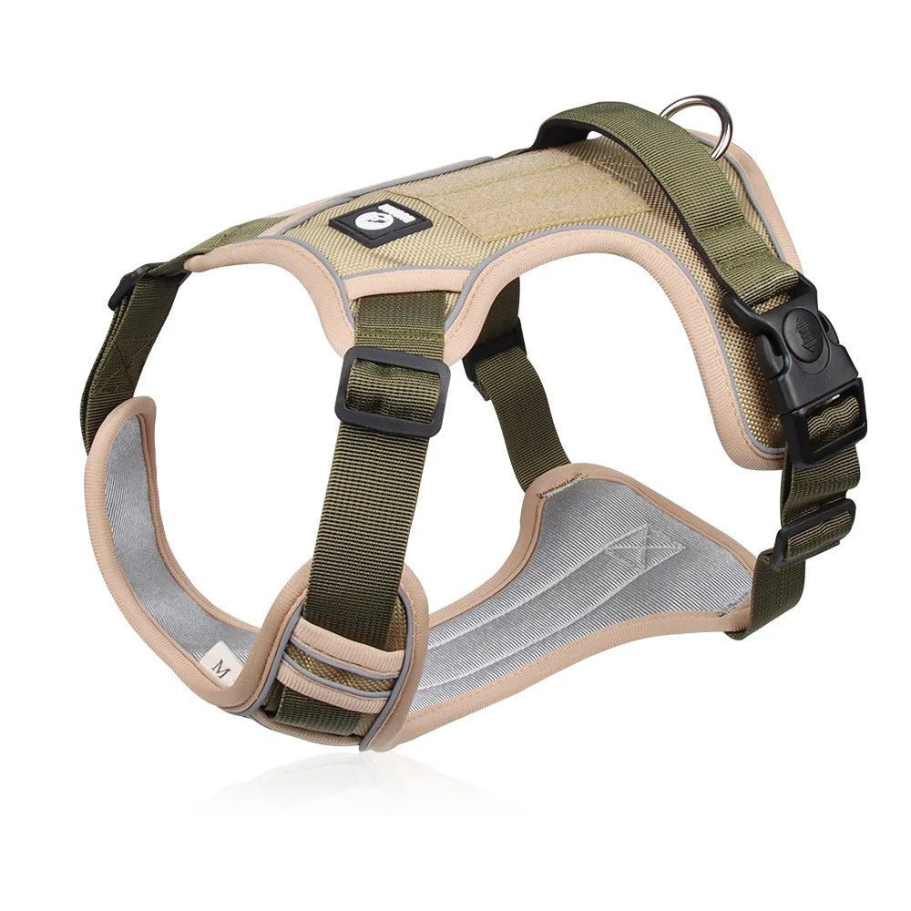 Reflective Tactical Dog Harness